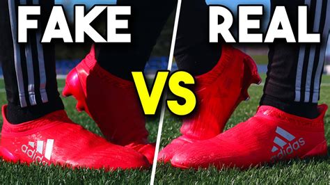 fake adidas soccer boots|adidas shoes real or fake.